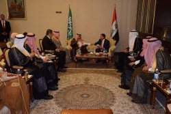 محافظ البنك المركزي العراقي يلتقي وزير التجارة السعودي 