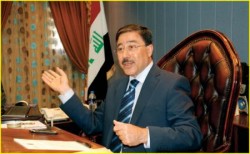 محافظ البنك المركزي العراقي يلتقي رئيس الجامعة الامريكية في السليمانية