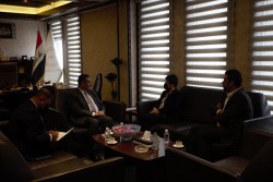 CBI Governor meets the Minister of Labor and Social Affairs of Kurdistan Regional Government