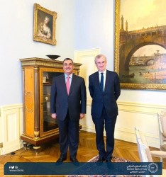 The CBI Governor meets his French Counterpart in Paris