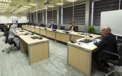 ​​​​​​​مجلس إدارة مركز الدراسات المصرفية في البنك المركزي يعقد اجتماعه الأول لعام ٢٠٢٠