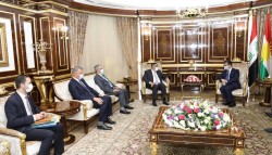 محافظ البنك المركزي العراقي يجتمع مع رئاسة إقليم كوردستان