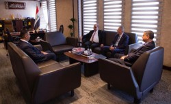 محافظ البنك المركزي يستقبل وزير الاقتصاد الرقمي والريادة الأردني