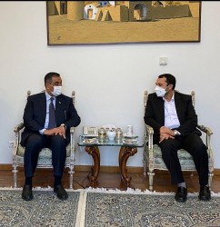 CBI Governor meets his Iranian counterpart in Tehran