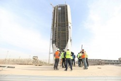مكتب زها حديد يزور مشروع البناية الجديدة للبنك المركزي العراقي