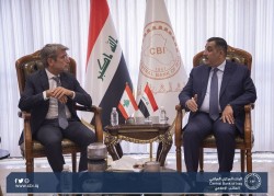 CBI Governor receives the Lebanese Minister of Energy and Water