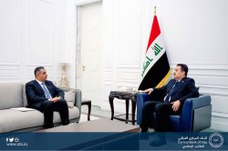 دولة رئيس مجلس الوزراء يلتقي محافظ البنك المركزي العراقي 