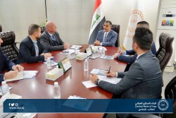 The CBI’s Governor Receives the Resident Representative of the United Nations Development Program in Iraq