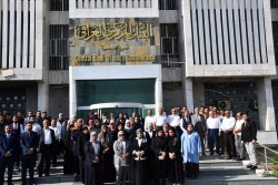 Basra branch organizes a mourning and protest in solidarity with the Palestinian people