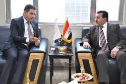 Director General of the Central Bank in Basra receives MP Amer Al-Fayez