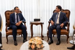 محافظ البنك المركزي العراقي يستقبل وفداً من المؤسسة الاسلامية لتأمين الاستثمار وإئتمان الصادرات (ICEIC)