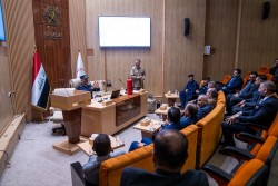مديرية الدفاع المدني تنظم دورةً في طرائق الدفاع المدني للإدارة العليا في البنك المركزي العراقي