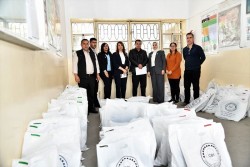 لجنة تمكين المرأة تزور مدرسة ابتدائية في أربيل