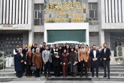 البنك المركزي يستقبل مجموعة من طلبة قسم نظم المعلومات الإدارية في جامعة البصرة