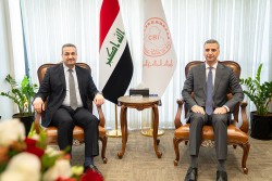 محافظ البنك المركزي العراقي يستقبل رئيس ديوان الرقابة المالية الاتحادي