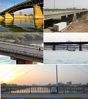 مشروع إعادة تأهيل جسور (باب المعظم والأحرار والشهداء والسنك والأئمة)