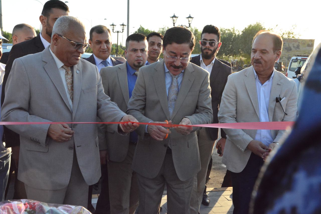 محافظ البنك المركزي العراقي يفتتح مشروع ألق بغداد