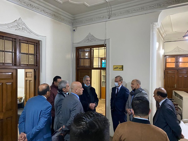 The Central Bank and the Association of Banks visit the two branches of Cihan and Kurdistan Banks