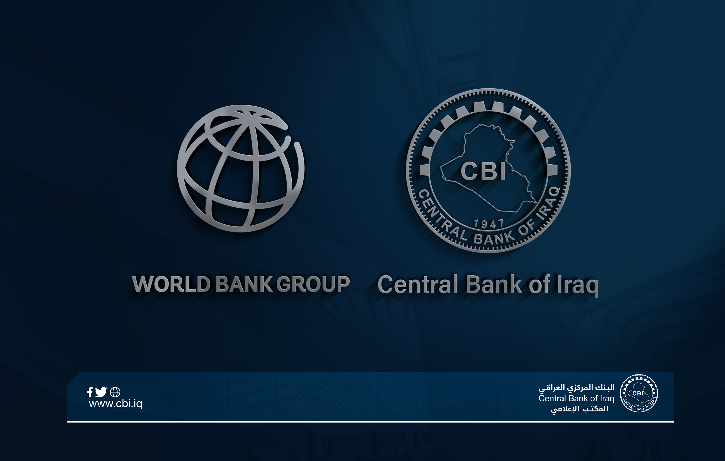 محافظ البنك المركزي يبحث مع البنك الدولي  دعم الاقتصاد الاخضر في العراق