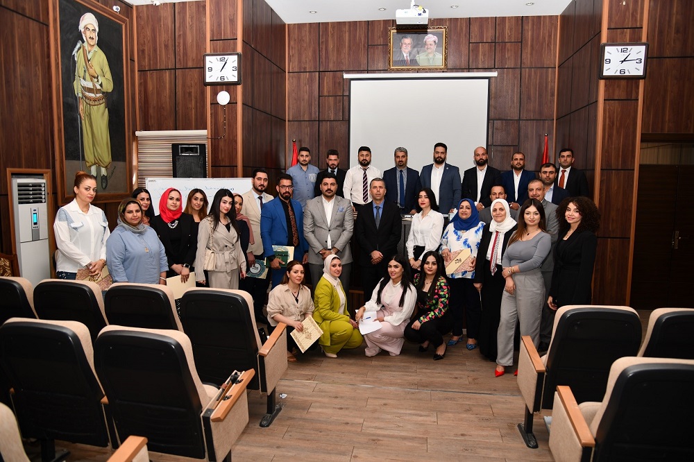 Conclusion of a course on combating money laundering and terrorist financing in Erbil