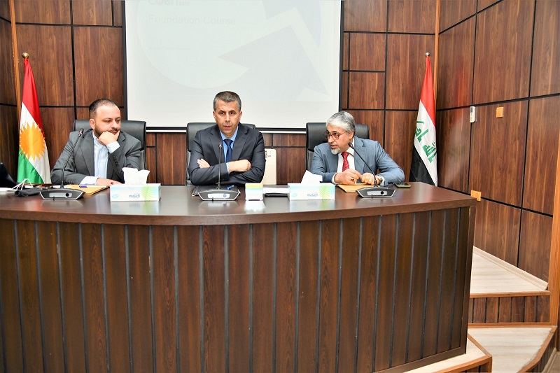 The Center for Banking Studies organizes a training course in Erbil
