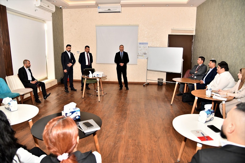 Erbil branch organizes a training course for employees of the Banking Control Department