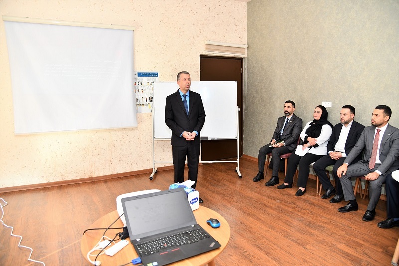 Erbil branch organizes a workshop on risk management
