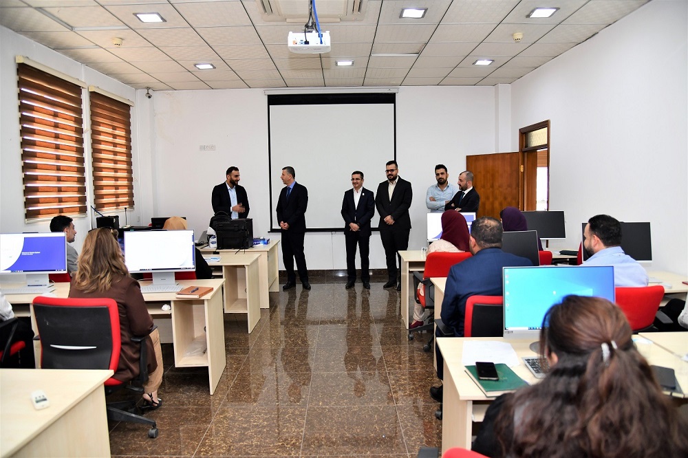 Erbil branch concludes a training course on the comprehensive central banking system