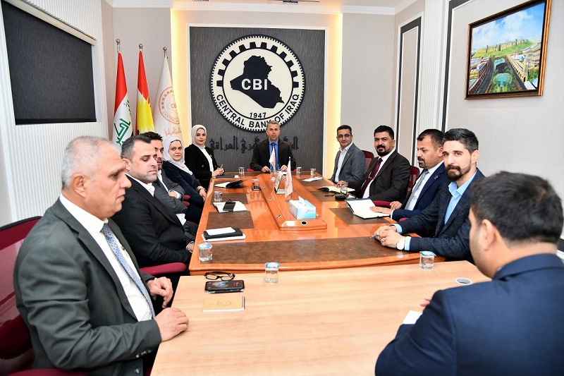 فرع البنك المركزي في محافظة أربيل يعقد إجتماعه الدوري