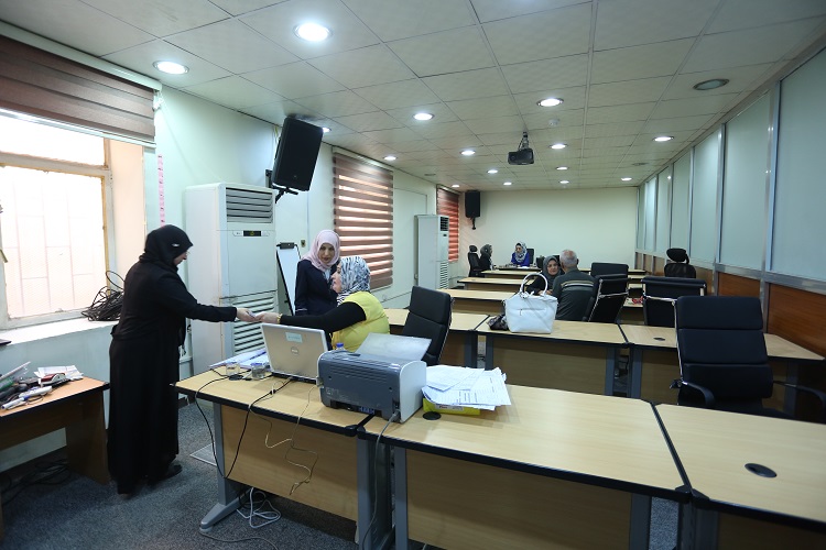 The National Center for Health and Safety conducts tests for employees of the Central Bank File-156793713637836